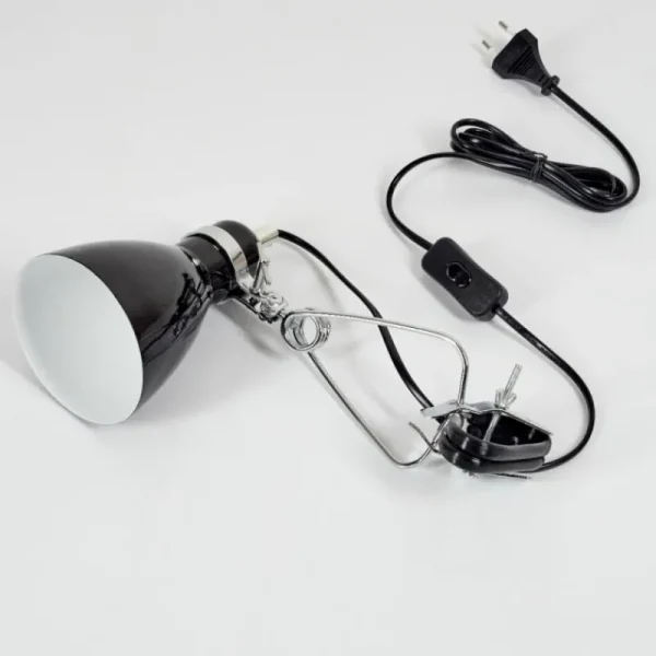 hofstein lampe â clipper Brienz Chrome, Noir, 1 lumière* Lampes Modernes