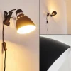 hofstein Lampe à pince Stranderott Chrome, Noir, 1 lumière* Lampes Modernes