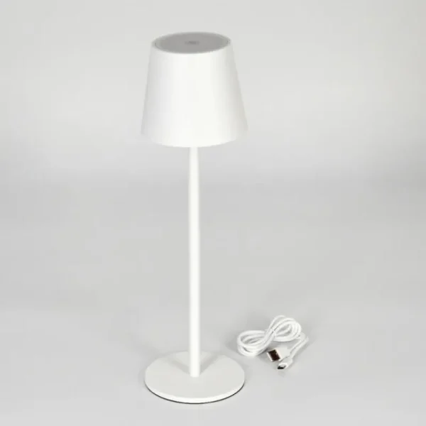 hofstein Lampe à poser Allen LED Blanc, 1 lumière* Lampes Modernes