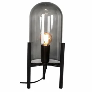 By Rydéns Lampe à poser By Rydens Smokey Noir, 1 lumière* Lampes En Verre