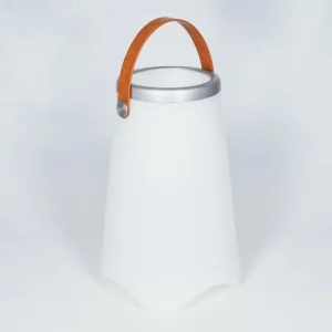 hofstein Lampe à poser Chilar LED Brun, Blanc, 1 lumière, Télécommandes, Changeur de couleurs* Lampes Modernes