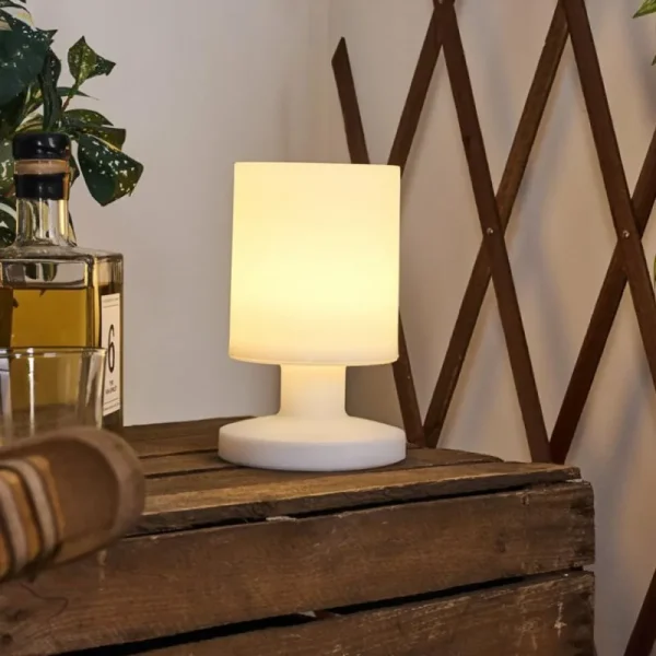 hofstein Lampe à poser Dulce LED Blanc, 1 lumière* Lampes Modernes