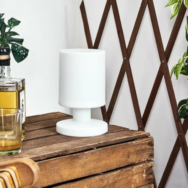 hofstein Lampe à poser Dulce LED Blanc, 1 lumière* Lampes Modernes