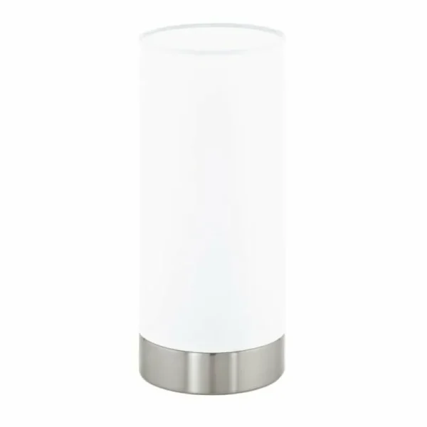 Luminaires Eglo Lampe à poser Eglo DAMASCO 1 Nickel mat, 1 lumière* Lampes En Verre