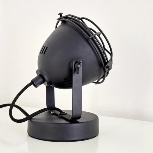 hofstein Lampe à poser Glostrup Noir, 1 lumière* Lampes Modernes