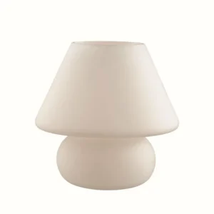 Luminaires Ideallux Lampe à poser Ideal Lux PRATO Blanc, 1 lumière* Lampes En Verre