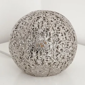 hofstein Lampe à poser Kobenhavn Argenté, 1 lumière* Lampes Modernes