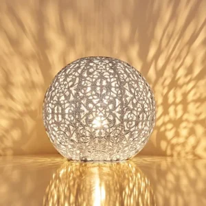 hofstein Lampe à poser Kobenhavn Argenté, 1 lumière* Lampes Modernes