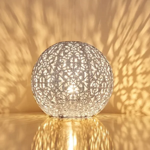 hofstein Lampe à poser Kobenhavn Argenté, 1 lumière* Lampes Modernes