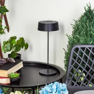 hofstein Lampe à poser Kouvi LED Noir, 1 lumière* Lampes Modernes