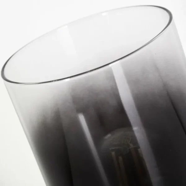 hofstein Lampe à poser Kuparuk Fumée, Noir, 1 lumière* Lampes Modernes