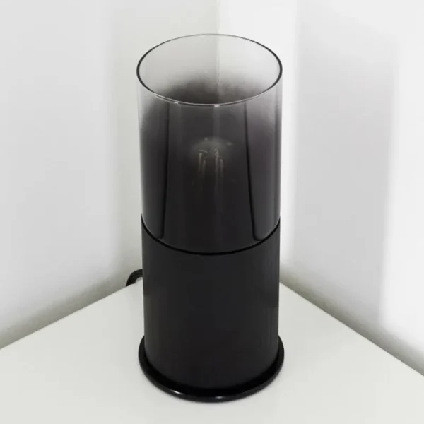 hofstein Lampe à poser Kuparuk Fumée, Noir, 1 lumière* Lampes Modernes