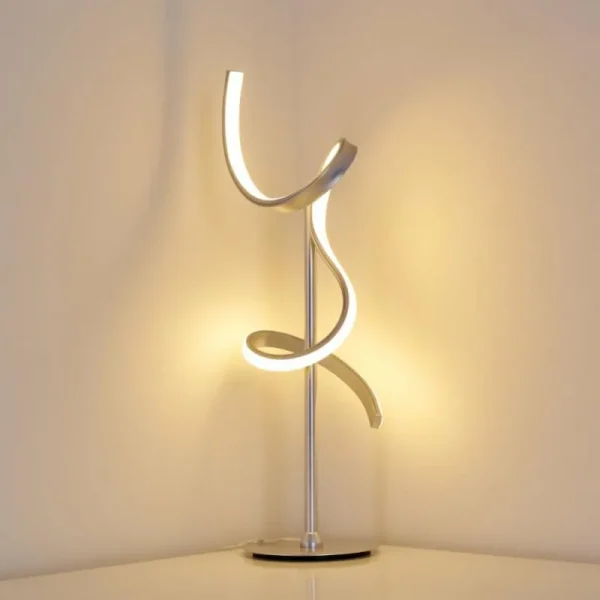 hofstein Lampe à poser Lavaca LED Argenté, 1 lumière* Lampes Modernes