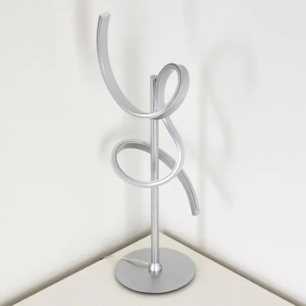 hofstein Lampe à poser Lavaca LED Argenté, 1 lumière* Lampes Modernes