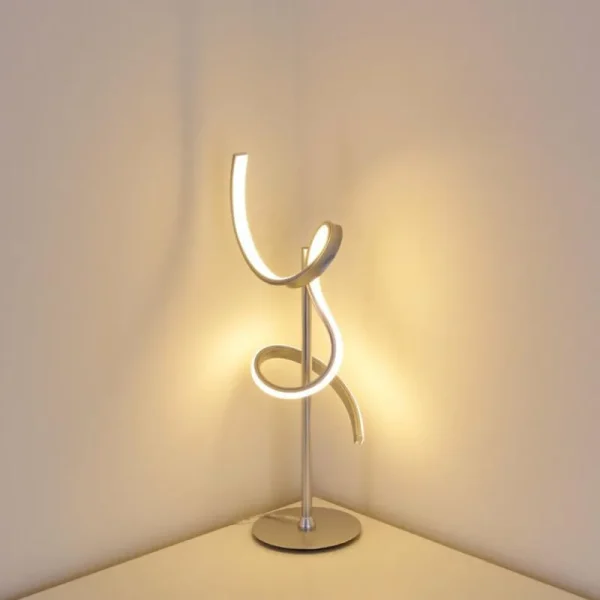 hofstein Lampe à poser Lavaca LED Argenté, 1 lumière* Lampes Modernes