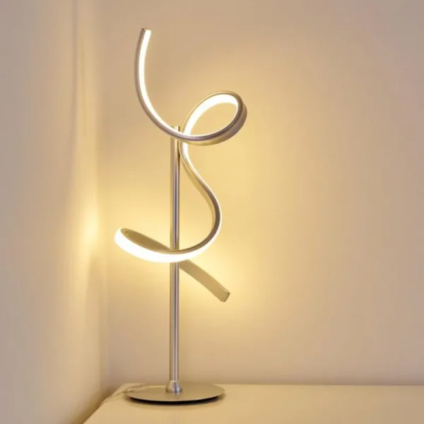 hofstein Lampe à poser Lavaca LED Argenté, 1 lumière* Lampes Modernes
