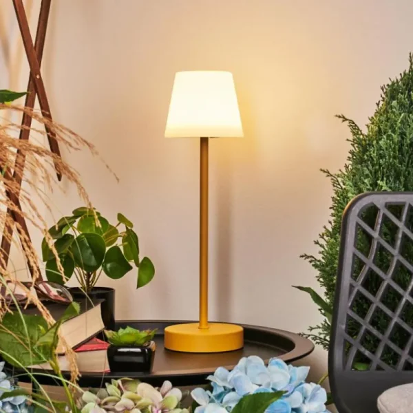 hofstein Lampe à poser Maza LED Jaune, 1 lumière* Lampes Modernes