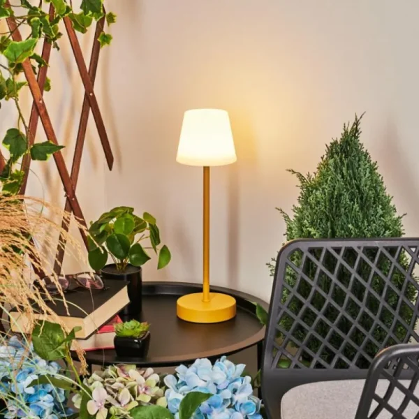 hofstein Lampe à poser Maza LED Jaune, 1 lumière* Lampes Modernes