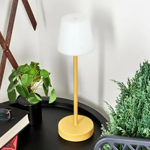 hofstein Lampe à poser Maza LED Jaune, 1 lumière* Lampes Modernes