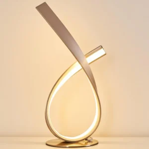 hofstein Lampe à poser Medle LED Nickel mat, 1 lumière* Lampes Modernes