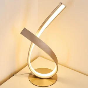 hofstein Lampe à poser Medle LED Nickel mat, 1 lumière* Lampes Modernes
