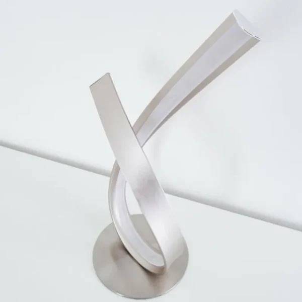 hofstein Lampe à poser Medle LED Nickel mat, 1 lumière* Lampes Modernes