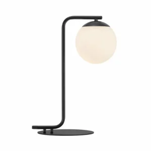 Luminaires Nordlux Lampe à poser Nordlux GRANT Noir, 1 lumière* Lampes En Verre