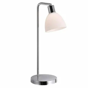 Luminaires Nordlux Lampe à poser Nordlux RAY Chrome, 1 lumière* Lampes En Verre