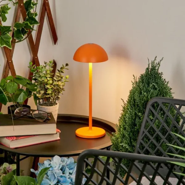 hofstein Lampe à poser Pelaro LED Orange, 1 lumière* Lampes Modernes