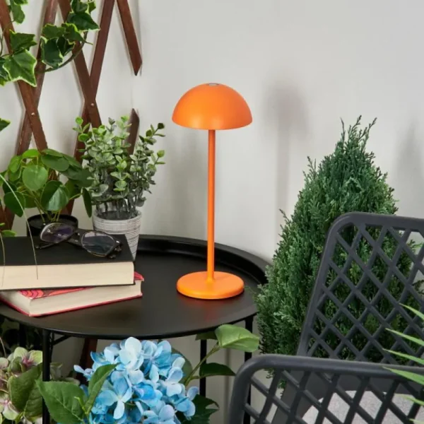hofstein Lampe à poser Pelaro LED Orange, 1 lumière* Lampes Modernes