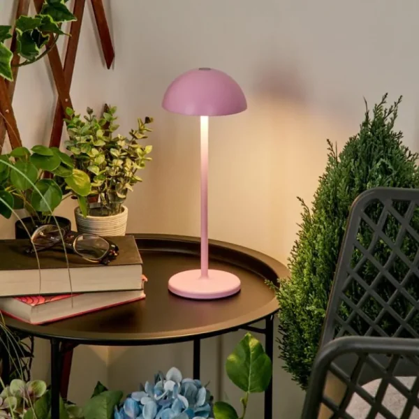 hofstein Lampe à poser Pelaro LED Rose, 1 lumière* Lampes Modernes