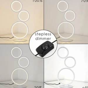 hofstein Lampe à poser Rodekro LED Blanc, 1 lumière* Lampes Modernes