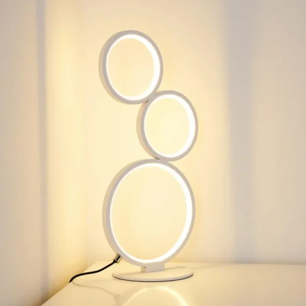 hofstein Lampe à poser Rodekro LED Blanc, 1 lumière* Lampes Modernes