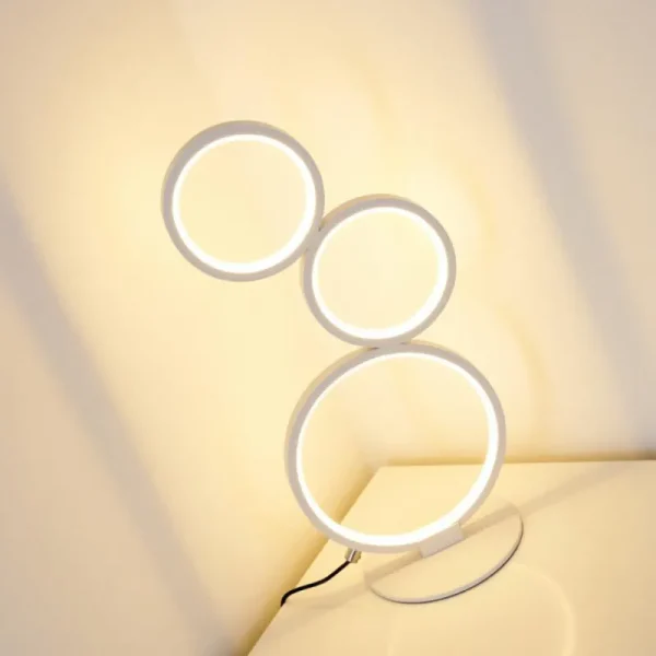 hofstein Lampe à poser Rodekro LED Blanc, 1 lumière* Lampes Modernes