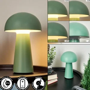 hofstein Lampe à poser Telve LED Vert, 1 lumière* Lampes Modernes