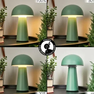 hofstein Lampe à poser Telve LED Vert, 1 lumière* Lampes Modernes