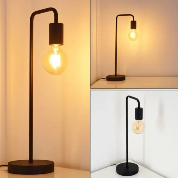 hofstein Lampe à poser Valocolla Noir, 1 lumière* Lampes Modernes