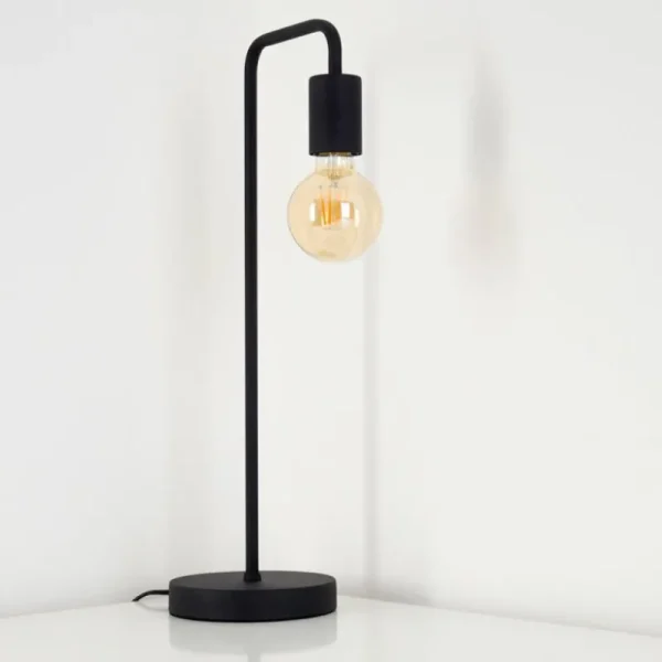 hofstein Lampe à poser Valocolla Noir, 1 lumière* Lampes Modernes