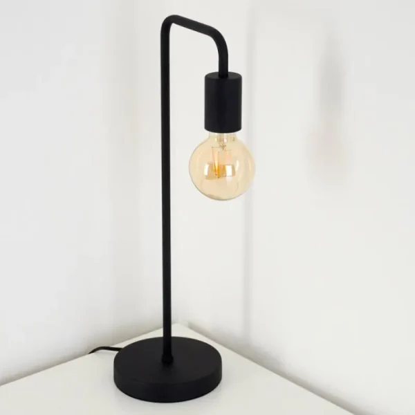 hofstein Lampe à poser Valocolla Noir, 1 lumière* Lampes Modernes