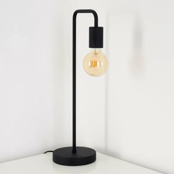 hofstein Lampe à poser Valocolla Noir, 1 lumière* Lampes Modernes