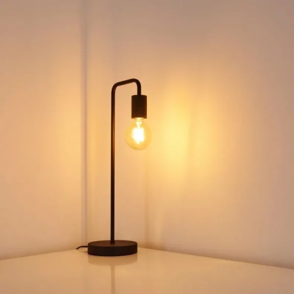 hofstein Lampe à poser Valocolla Noir, 1 lumière* Lampes Modernes