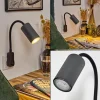 hofstein lampe à prise électrique Javel Noir, 1 lumière* Lampes Modernes