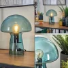 hofstein Lampe Champignon Almagre Lampe à poser Noir, 1 lumière* Lampes En Verre