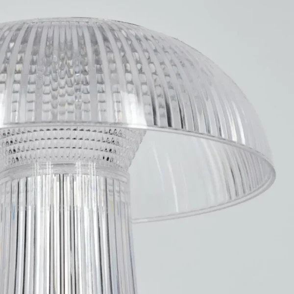 hofstein Lampe Champignon Balsa Lampe à poser LED Transparent, 1 lumière* Lampes Modernes
