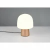 Luminaires Trio Lampe Champignon Steen Lampe à poser Brun, 1 lumière* Lampes En Verre