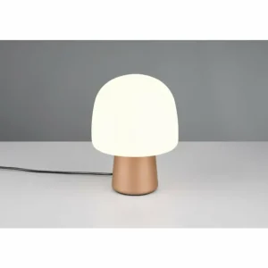 Luminaires Trio Lampe Champignon Steen Lampe à poser Brun, 1 lumière* Lampes En Verre