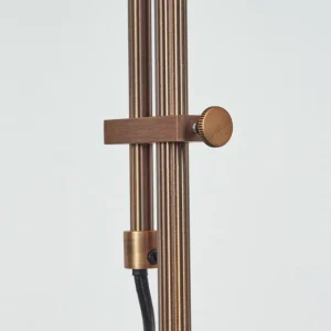 hofstein Lampe de banquier Ragaz Bronze, 1 lumière* Lampes En Verre