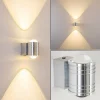hofstein Lampe de salle de bain Florenz LED Aluminium, 2 lumières* Lampes En Verre