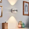 hofstein Lampe de salle de bain Florenz LED Aluminium, 2 lumières* Lampes En Verre