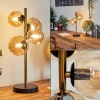 hofstein Lampe de table Alden LED Laiton, Noir, 4 lumières* Lampes En Verre